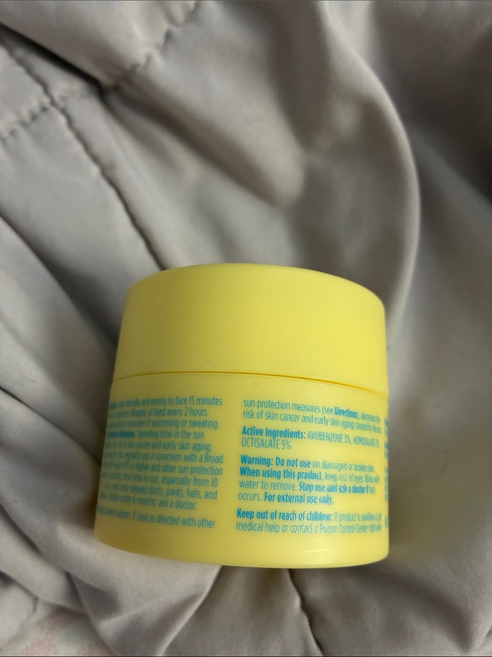 Tula Skincare Yellow Jar with Teal Logo Moisturizer - Picture 3 of 4
